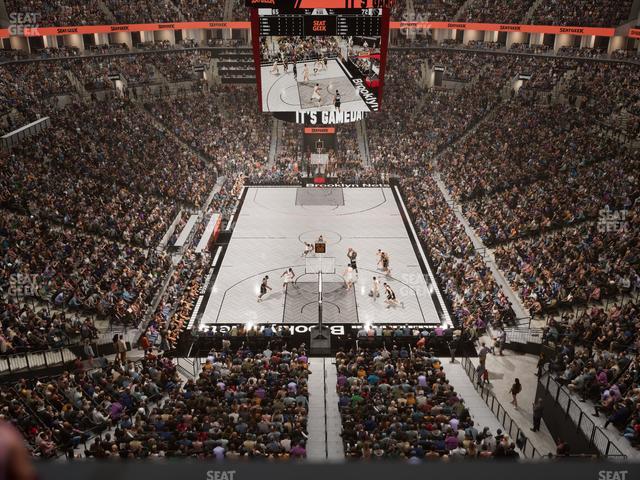 Barclays Center - Section Modelo Bridge Front Rail Seat View Barclays Center - Section Modelo Bridge Front Rail Seat View