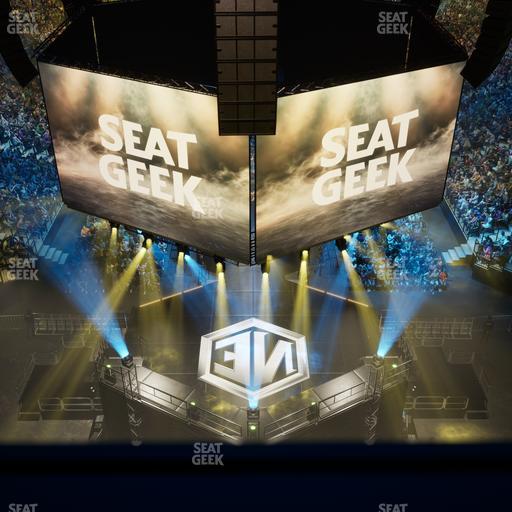 Barclays Center - Section Modelo Bridge Seat View