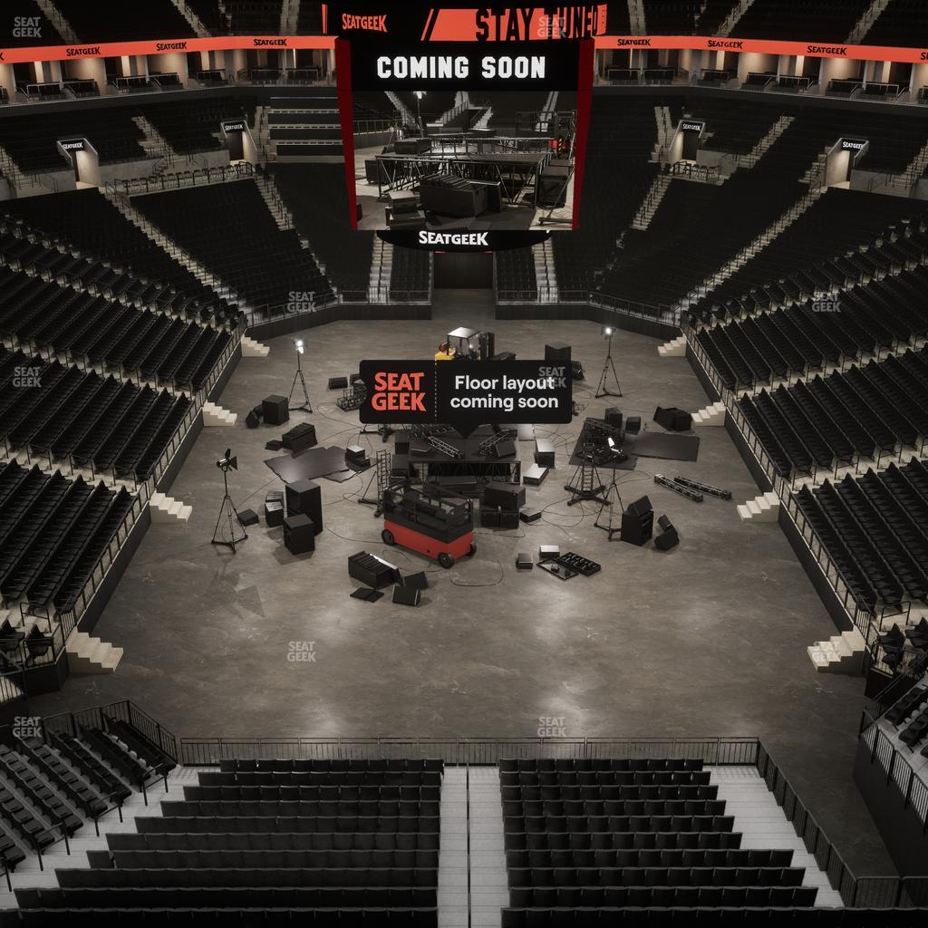 Barclays Center - Section Modelo Bridge Seat View