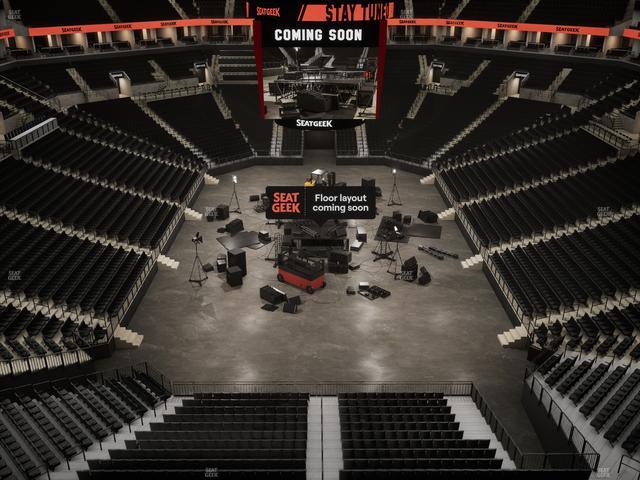 Barclays Center - Section Modelo Bridge Seat View