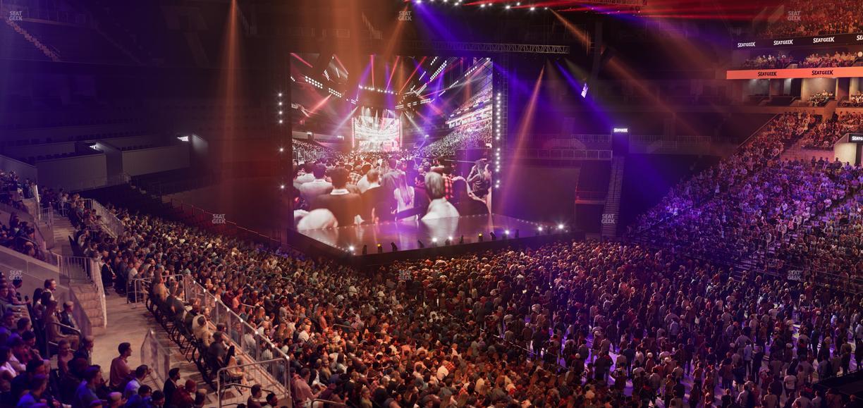 Barclays Center - Section Suite A 47 Seat View