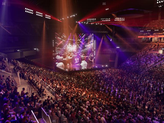 Barclays Center - Section Suite A 47 Seat View