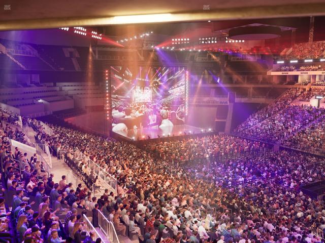 Barclays Center - Section Suite A 47 Seat View