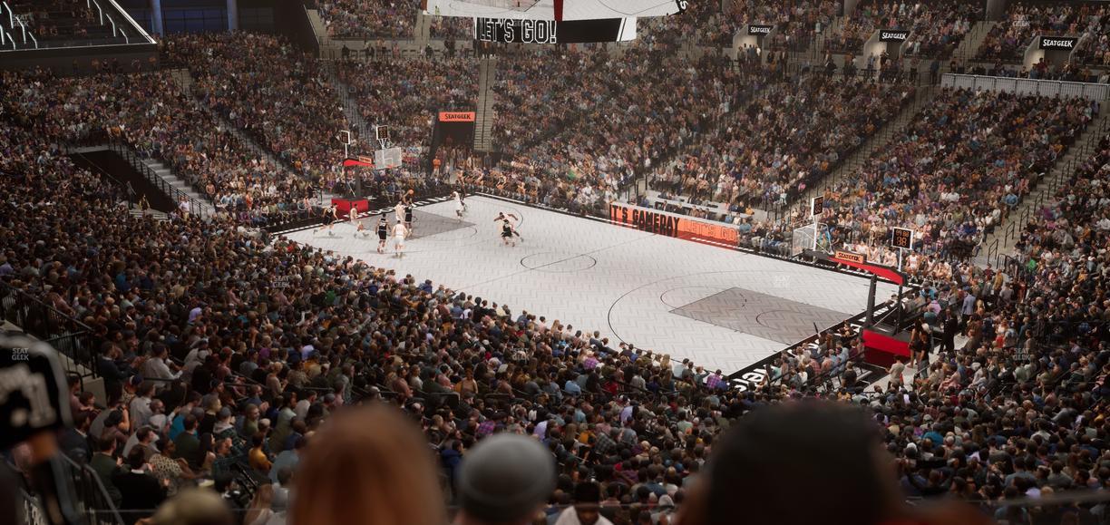 Barclays Center - Section Suite A 47 Seat View