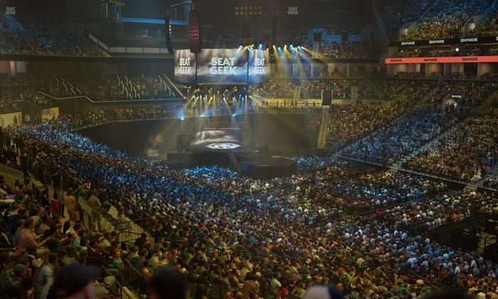 Barclays Center - Section Suite A 47 Seat View