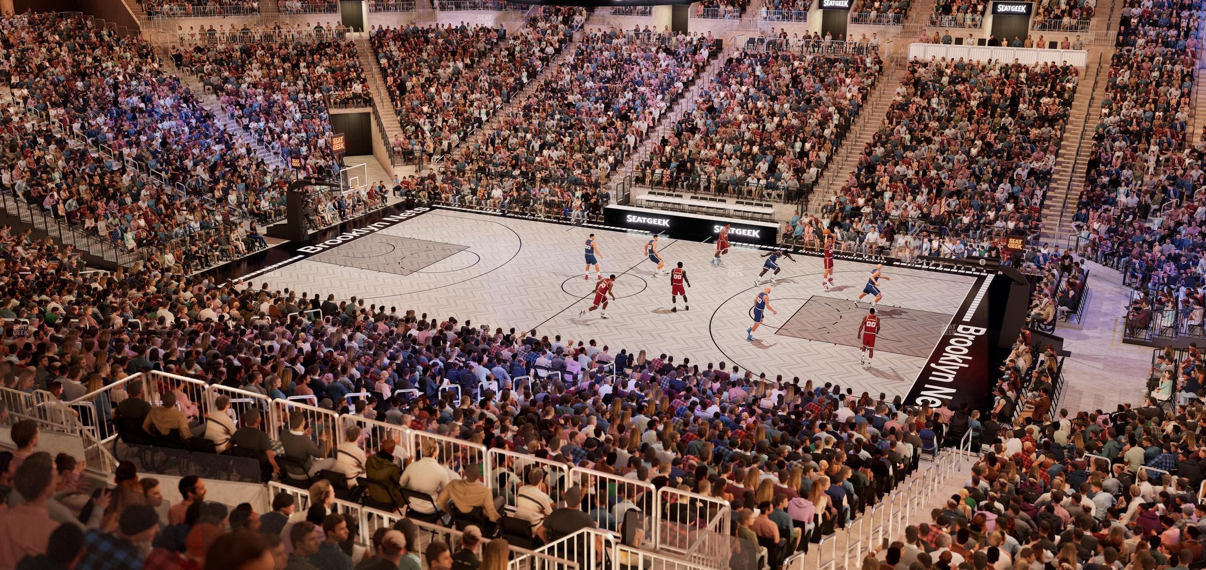 Barclays Center - Section Suite A 50 Seat View