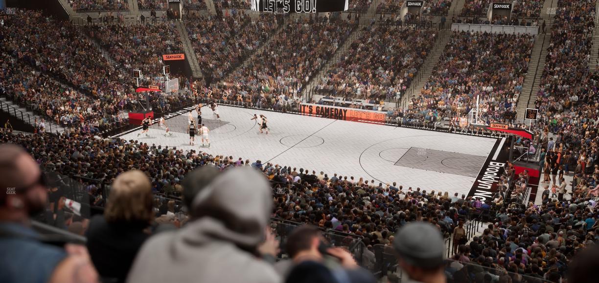 Barclays Center - Section Suite A 50 Seat View