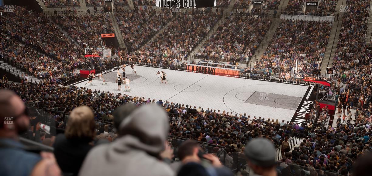 Barclays Center - Section Suite A 50 Seat View
