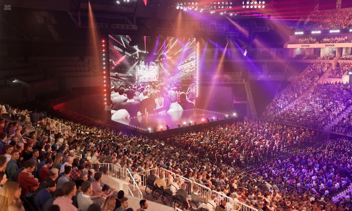 Barclays Center - Section Suite A 50 Seat View