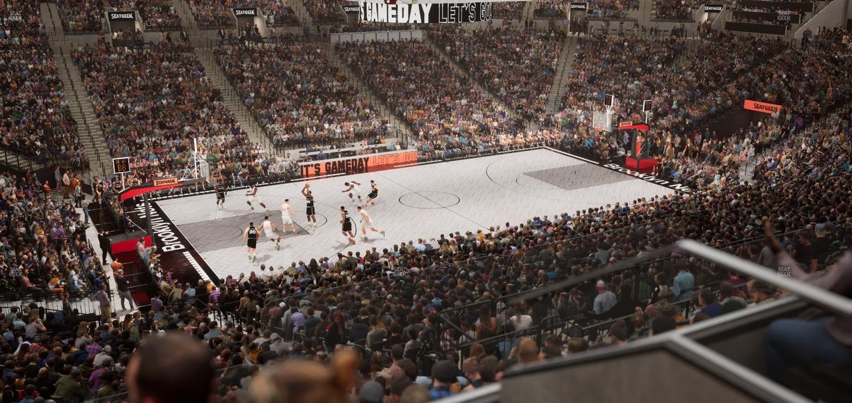 Barclays Center - Section Suite A 57 Seat View