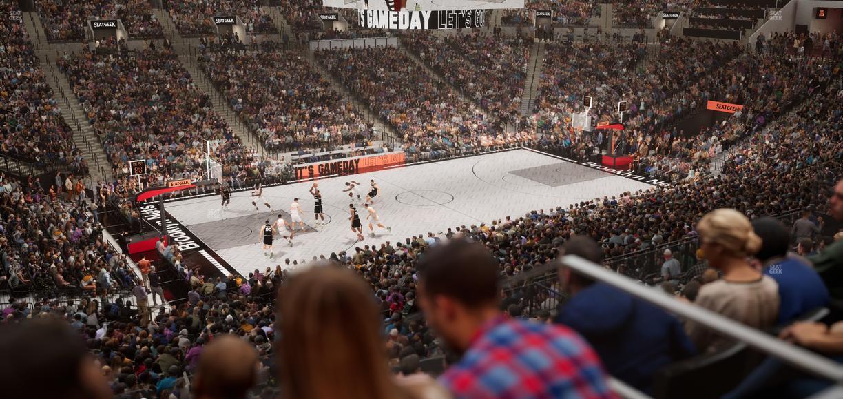 Barclays Center - Section Suite A 58 Seat View
