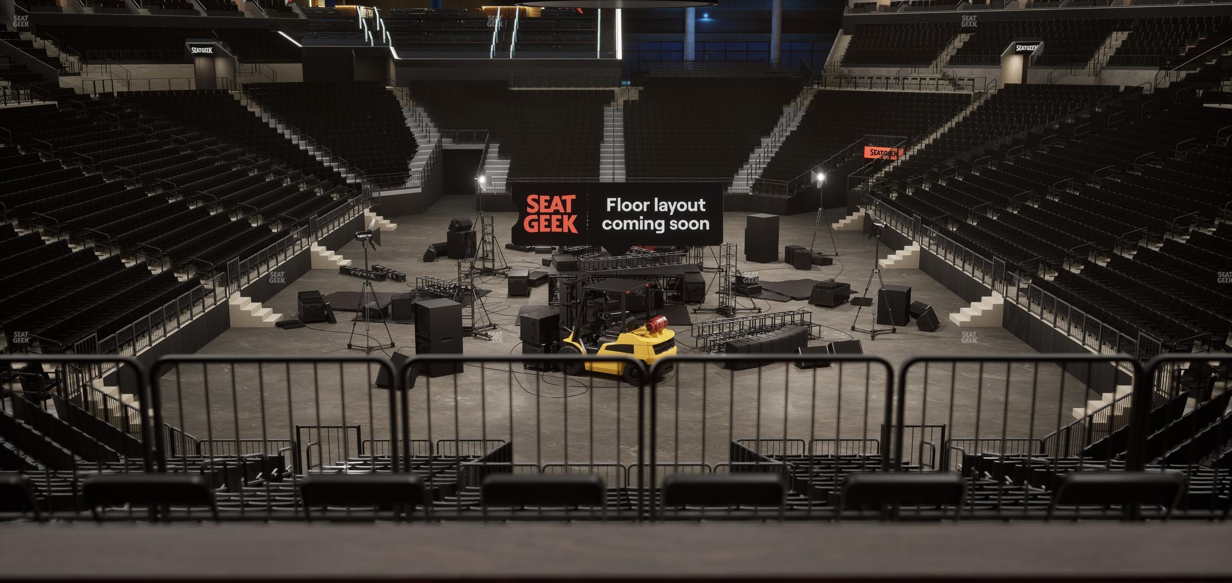 Barclays Center - Section The Baseline Club Seat View