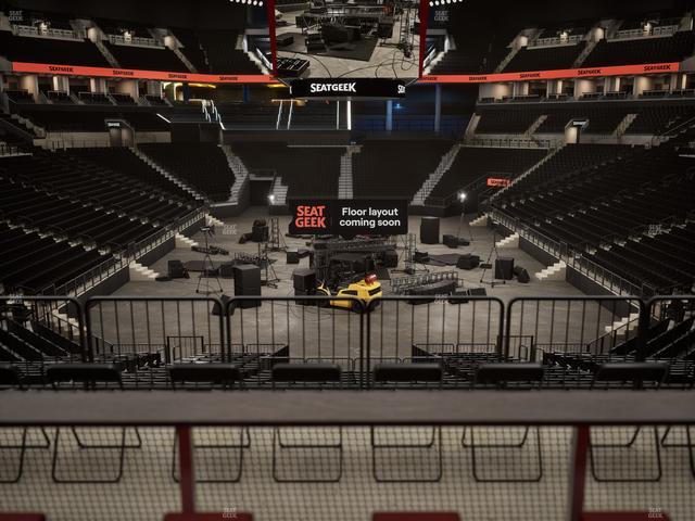 Barclays Center - Section The Baseline Club Seat View