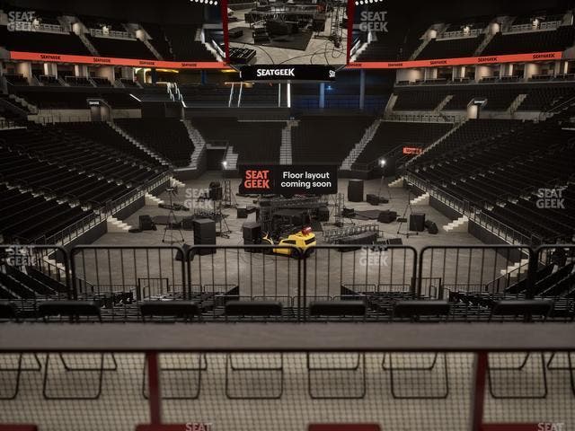 Barclays Center - Section The Baseline Club Seat View Barclays Center - Section The Baseline Club Seat View