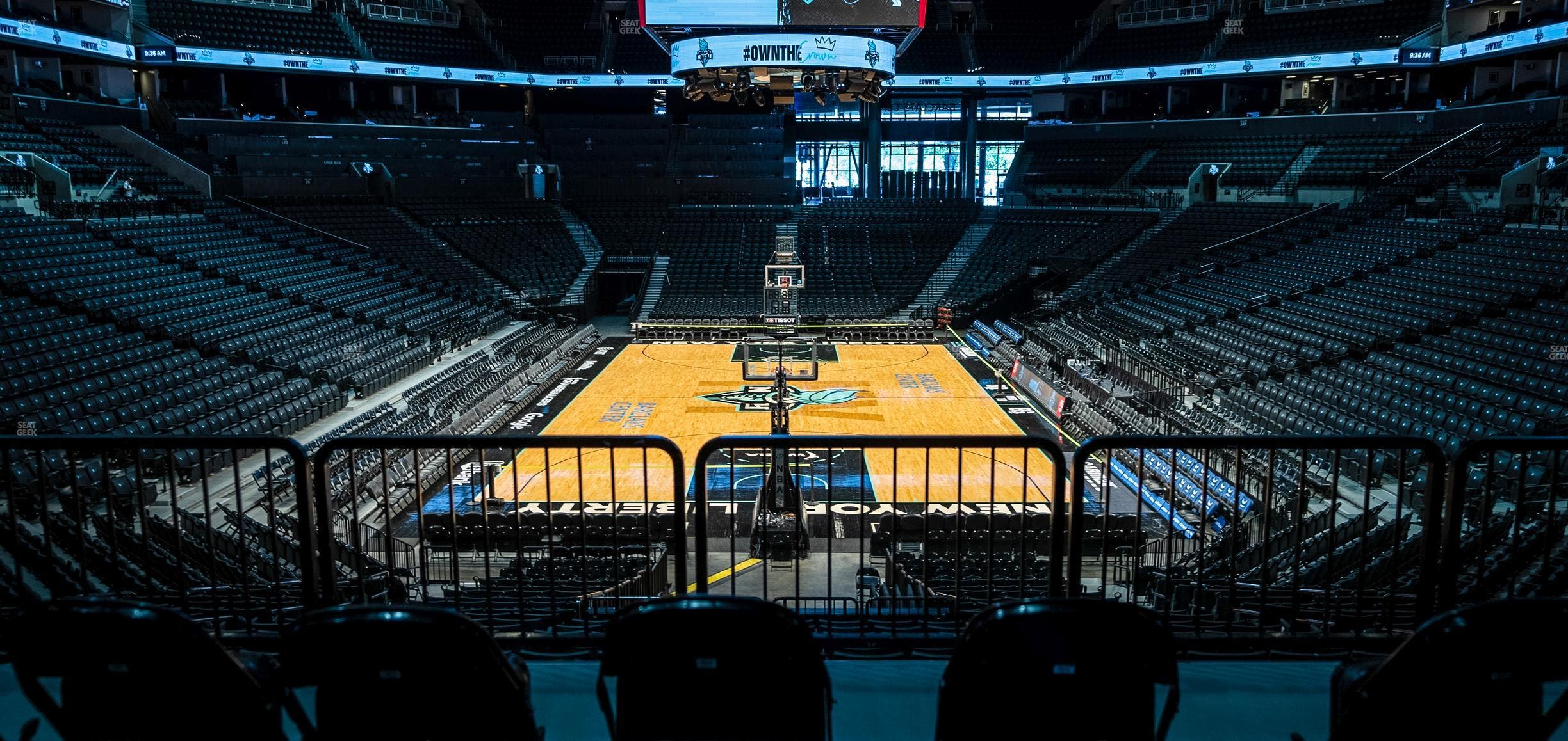 Barclays Center - Section The Baseline Club Seat View