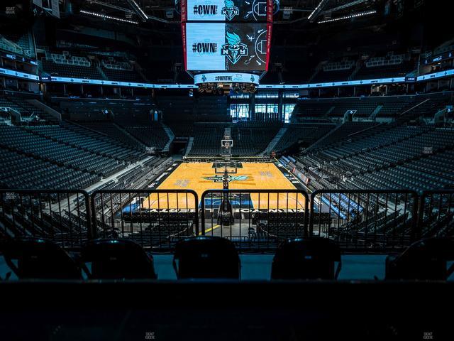 Barclays Center - Section The Baseline Club Seat View