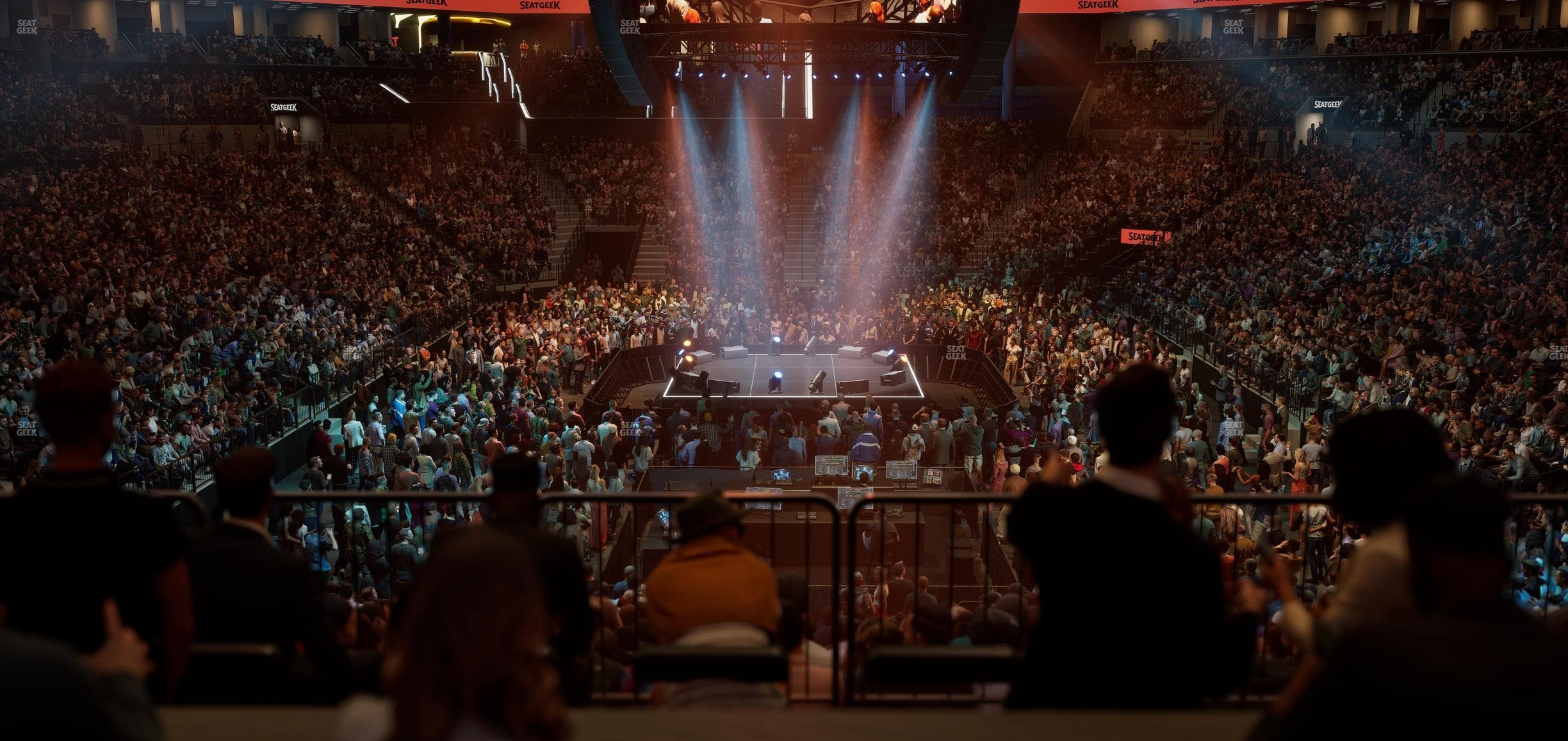Barclays Center - Section The Baseline Club Seat View