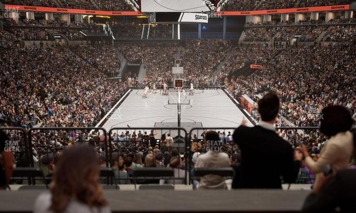 Barclays Center - Section The Baseline Club Seat View