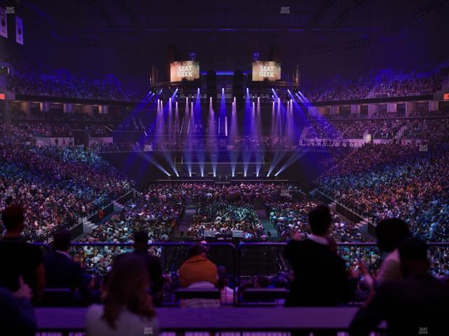 Barclays Center - Section The Baseline Club Seat View