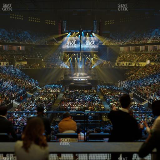 Barclays Center - Section The Baseline Club Seat View