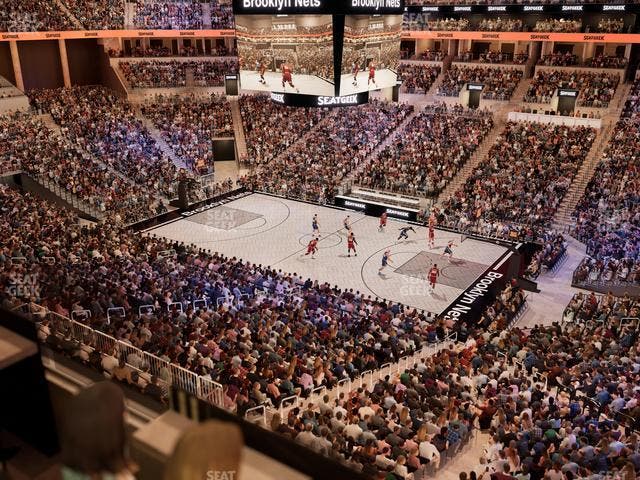 Barclays Center - Section The Key 1 Seat View
