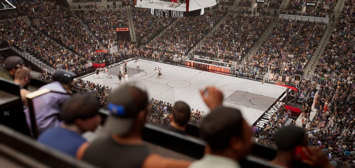 Barclays Center - Section The Key 1 Seat View