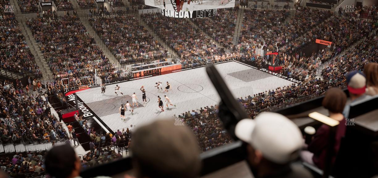 Barclays Center - Section The Key 11 Seat View