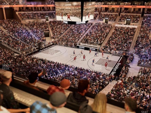 Barclays Center - Section The Key 2 Seat View