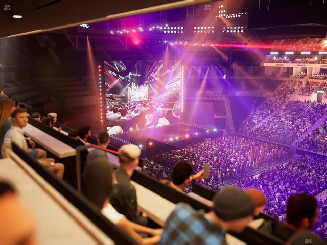 Barclays Center - Section The Key 2 Seat View