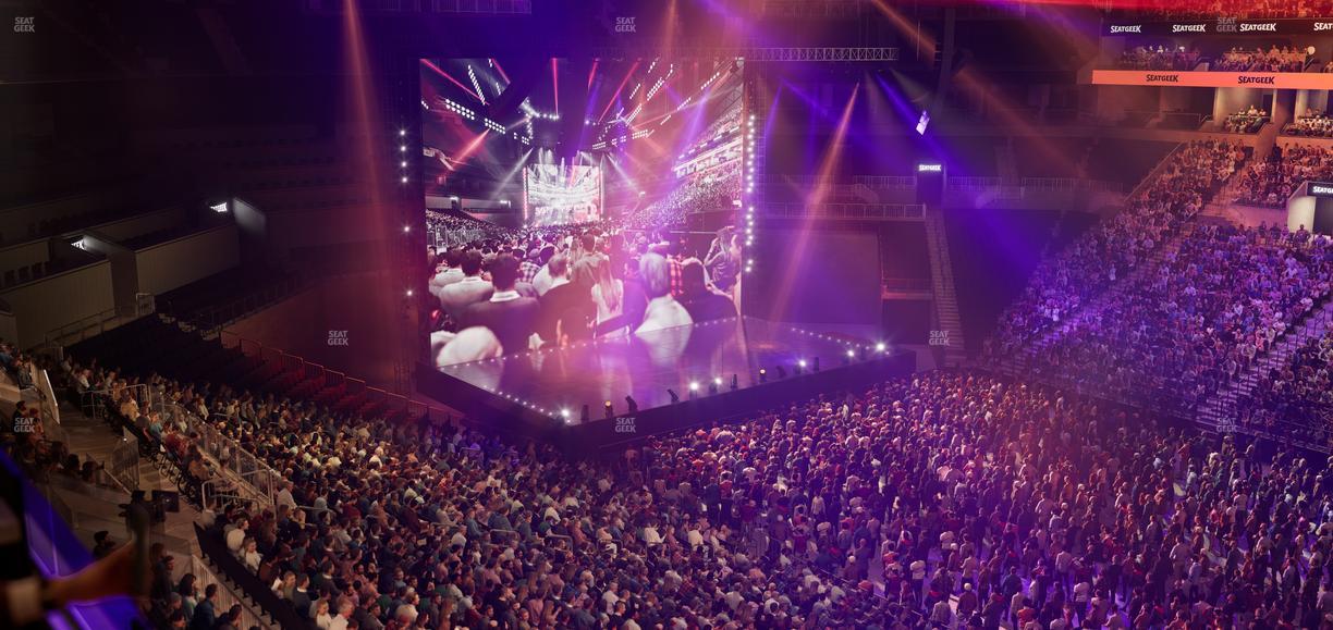 Barclays Center - Section The Key 2 Seat View