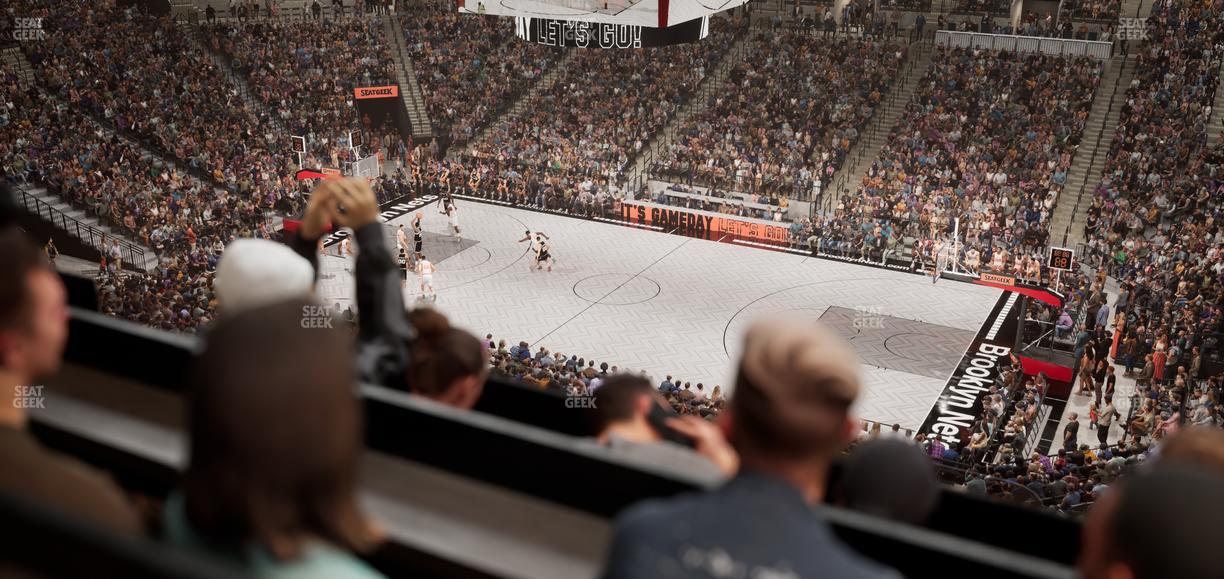 Barclays Center - Section The Key 2 Seat View