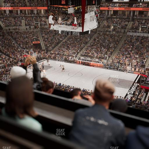 Barclays Center - Section The Key 2 Seat View
