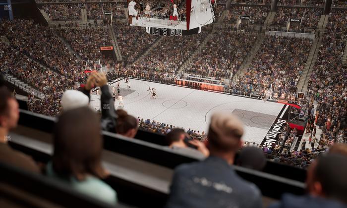 Barclays Center - Section The Key 2 Seat View