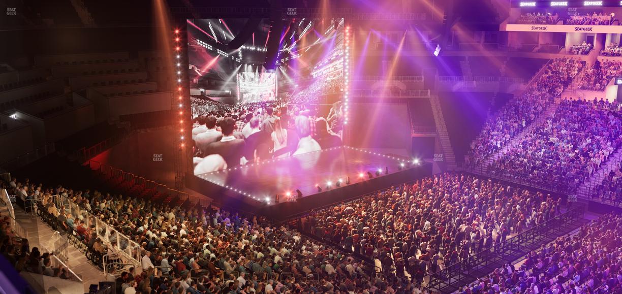 Barclays Center - Section The Key 3 Seat View