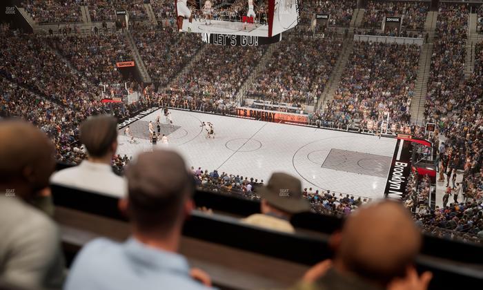 Barclays Center - Section The Key 3 Seat View