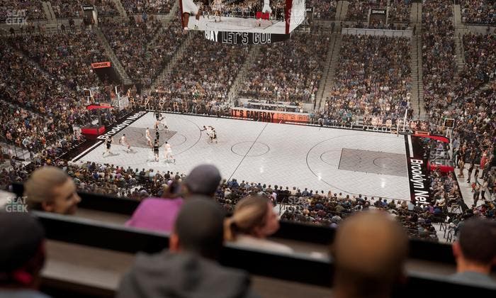Barclays Center - Section The Key 4 Seat View