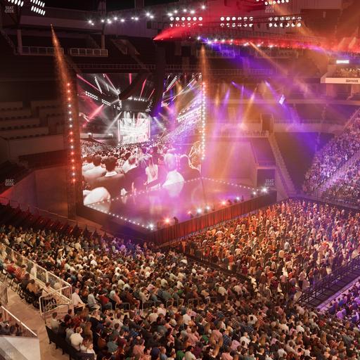 Barclays Center - Section The Key 4 Seat View