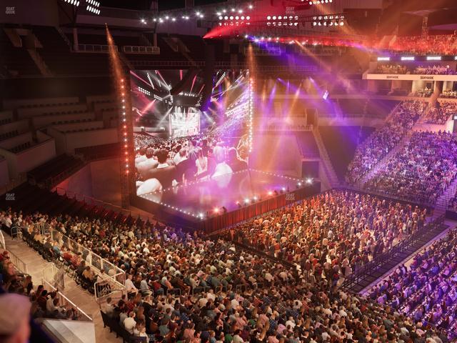 Barclays Center - Section The Key 4 Seat View