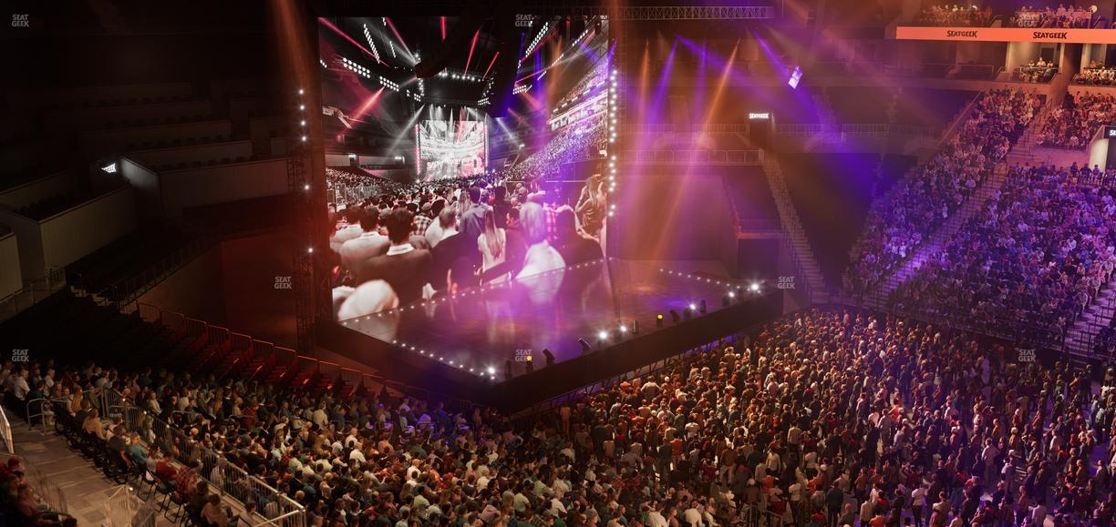 Barclays Center - Section The Key 4 Seat View