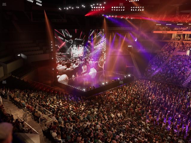 Barclays Center - Section The Key 4 Seat View