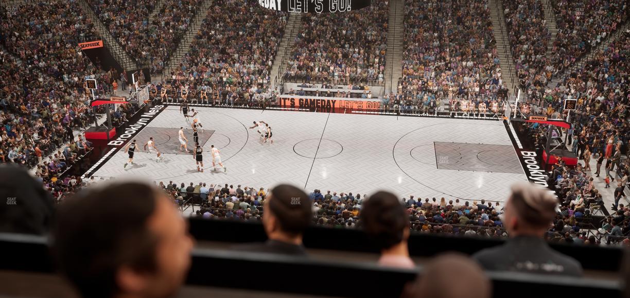 Barclays Center - Section The Key 5 Seat View