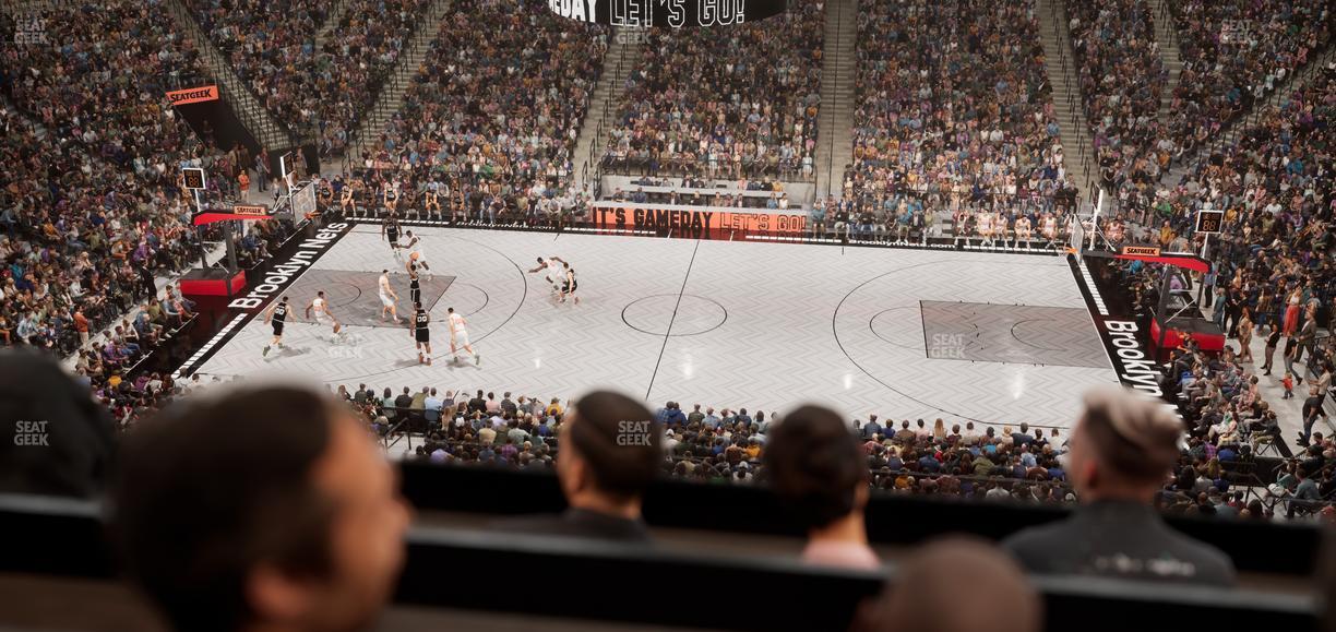 Barclays Center - Section The Key 5 Seat View