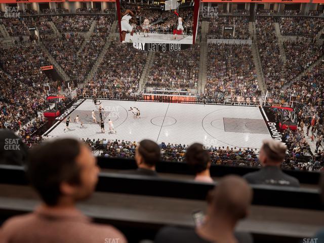 Barclays Center - Section The Key 5 Seat View Barclays Center - Section The Key 5 Seat View