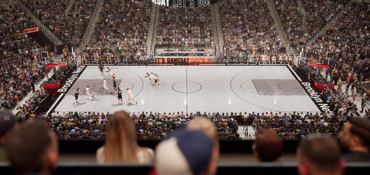 Barclays Center - Section The Key 6 Seat View