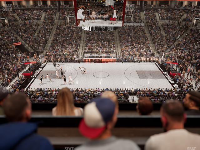 Barclays Center - Section The Key 6 Seat View Barclays Center - Section The Key 6 Seat View