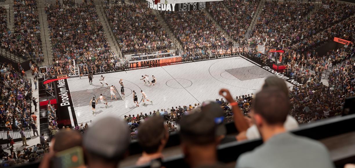 Barclays Center - Section The Key 9 Seat View