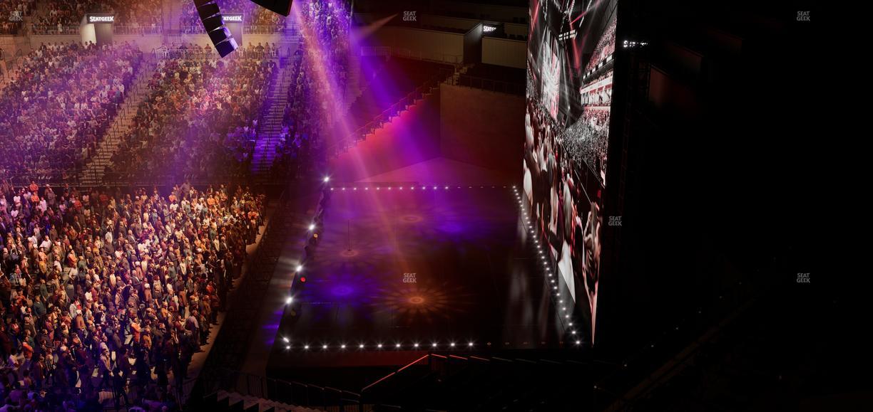 Barclays Center - Section The Row 1 Seat View