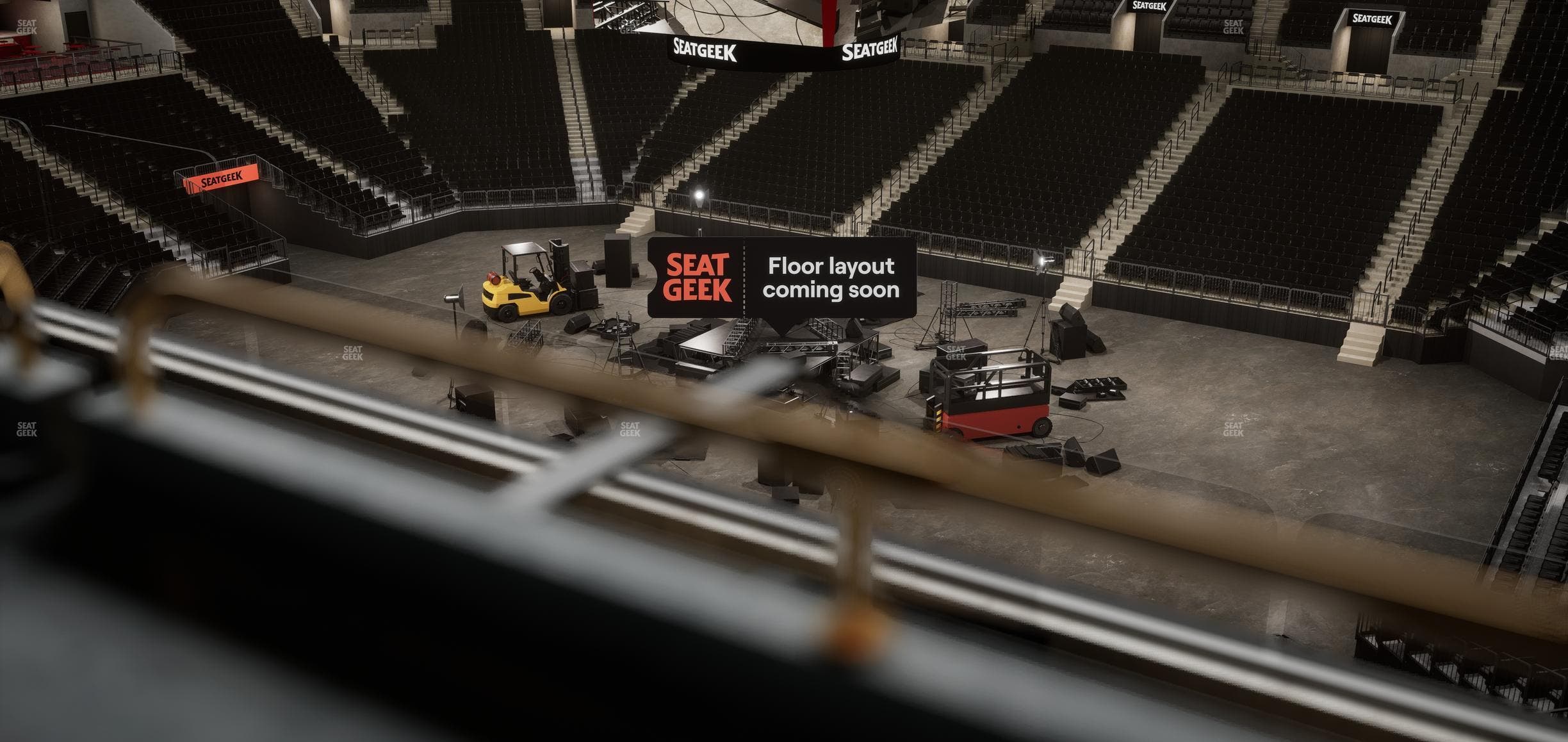 Barclays Center - Section The Row 1 Seat View