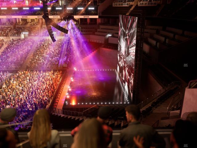 Barclays Center - Section The Row 1 Seat View