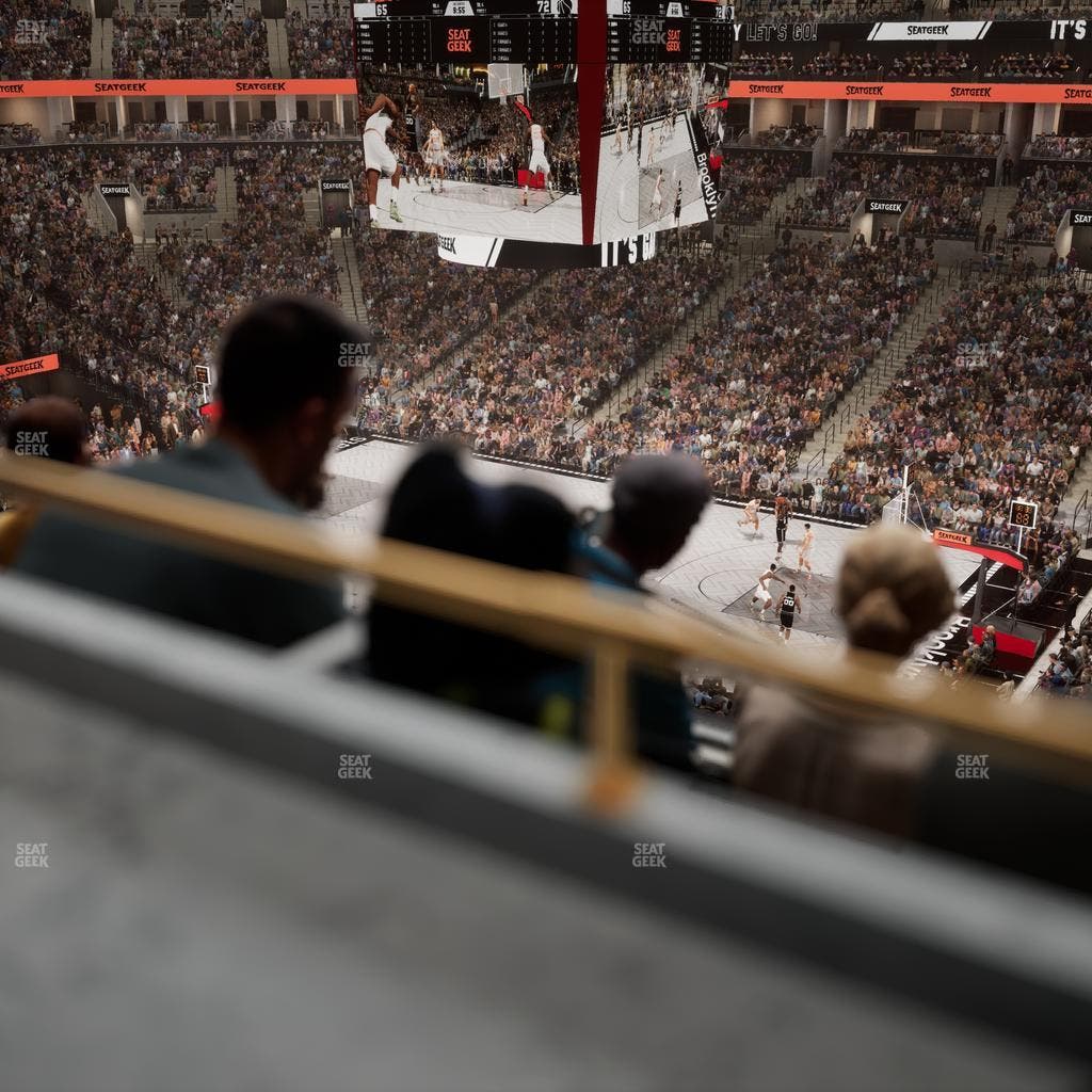 Barclays Center - Section The Row 1 Seat View